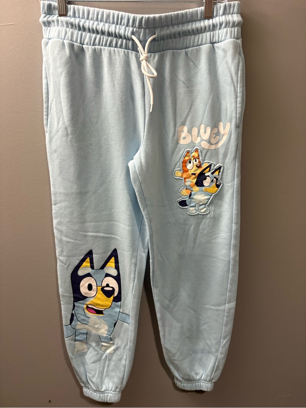 Bluey Light Blue Graphic Jogger Pants by
